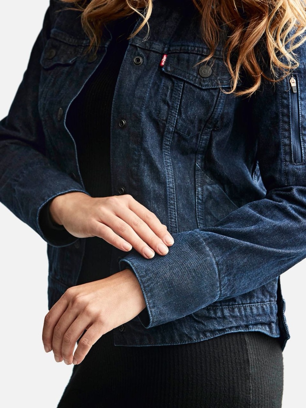 Levi's Commuter Trucker Jacket with Jacquard by Google Size Small